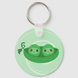 2 PEAS in a POD - keychain キーホルダー