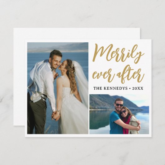 2 Photoの発表の後、メリー結婚リーに シーズンカード (正面/裏面)