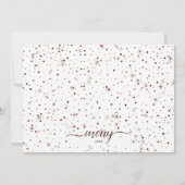 2-Photo メリー Everything Color Matchingタイポグラフィ シーズンカード (裏面)