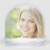 2 Photo Christmas Holiday Modern (裏面)