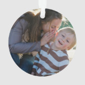 2 Photo Custom  オーナメント (裏面)