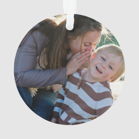 2 Photo Custom  オーナメント (裏面)