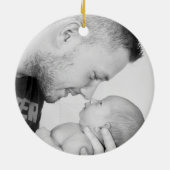 2 Photo Custom  セラミックオーナメント (裏面)