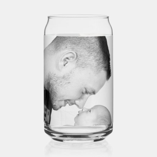 2 Photo Custom Double Sided  ガラス缶 (正面)