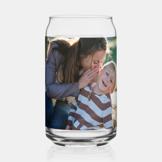 2 Photo Custom Double Sided  ガラス缶 (裏面)