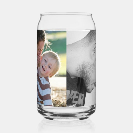 2 Photo Custom Double Sided  ガラス缶 (右)