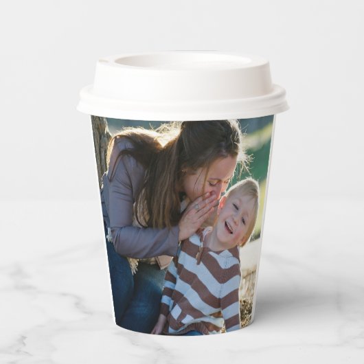 2 Photo Custom Double Sided  紙コップ (裏面)