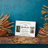 2 Photo Graduation Congratulations Graduate Custom フォトプラーク (側面)