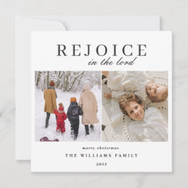 2 Photo Matthew 2:10-14聖書聖句クリスマス シーズンカード