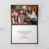 2 PHOTO Sparkleクリスマスライト挨拶素朴会 シーズンカード (内部)