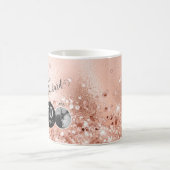 2 Photo Then and Now 結婚 ANY YEAR コーヒーマグカップ (中央)