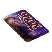 2 photo Yellow Purple 2023卒業発表 マグネット (右側)