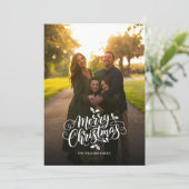  2 photos Christmas Holiday Card シーズンカード (スタンド正面)