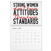 2 Powerful Woman in The Making Motivation Goals カレンダー (2月 2026)