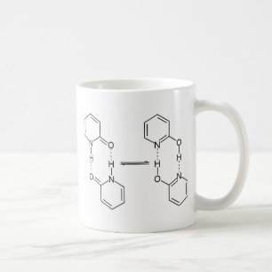 2-Pyridone化学薬品の二量体 コーヒーマグカップ