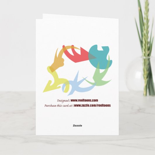 2 QT誕生日 カード (裏面)