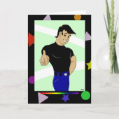 2 QT誕生日 カード (正面)