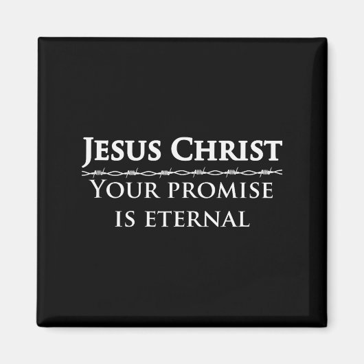 2 Samuel 7 Study Bible Verse Lord Jesus Christ Ete マグネット (正面)