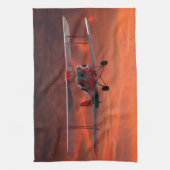 2 seater Tigermoth キッチンタオル (縦)