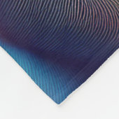 2 Siamese Kittens Posing In With Christmas Tree フリースブランケット (角)