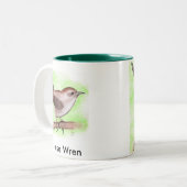 2 Sided/2Toneのイエミソサザイのマグ ツートーンマグカップ (正面左)