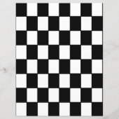 2-Sided B&W Checkerboard Scrapbook Page (正面)