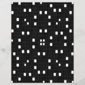 2-Sided B&W Textured Minimalism Scrapbook Page (裏面)