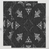 2-Sided Flying High in B&W Scrapbook Paper (正面/裏面)