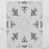 2-Sided Flying High in Lt Grayscale Scrapbook Page (正面)