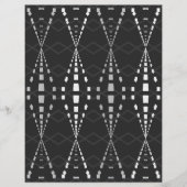 2-Sided Ley Lines B&W Scrapbook Page (正面)