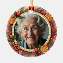 2 sided Memorial Christmas Forever Near – Memorial セラミックオーナメント