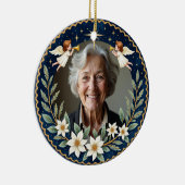 2 sided Memorial Christmas Starlight Tribute  セラミックオーナメント (右)