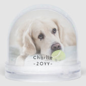 2 Sided Modern Photo & Black Text Overlay Keepsake (裏面)