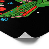 (2 Sided) Santa's Favorite Ct Tech Christmas Techn ポスター (角)