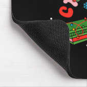 (2 Sided) Santa's Favorite Ct Tech Christmas Techn マウスパッド (コーナー)