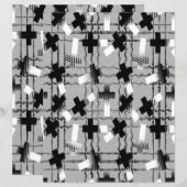 2-Sided Sown in Faith Lt Grayscale Scrapbook Page (正面/裏面)