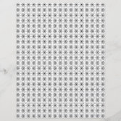 2-Sided W&B Mediterranean Tile Scrapbook Page (裏面)