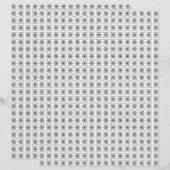 2-Sided W&B Mediterranean Tile Scrapbook Page (正面/裏面)