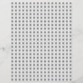 2-Sided W&B Mediterranean Tile Scrapbook Page (正面)