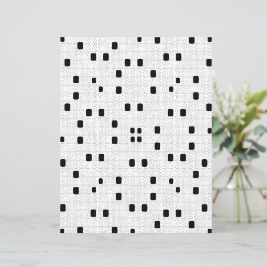 2-Sided W&B Textured Minimalism Scrapbook Page (スタンド正面)