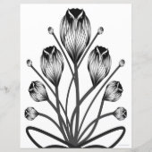 2-Sided W&B Tulip Owlsprey H&S Scrapbook Page (裏面)