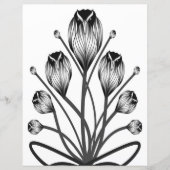 2-Sided W&B Tulip Owlsprey H&S Scrapbook Page (正面)