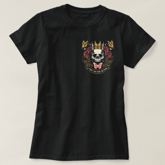 2 Sides Barrington University私はあなたに誓う誓う Tシャツ (デザイン正面)