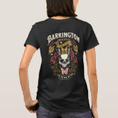 2 Sides Barrington University私はあなたに誓う誓う Tシャツ (裏面)