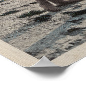 2 Sunbathing Women & Asian Umbrella, Florida ポスター (角)