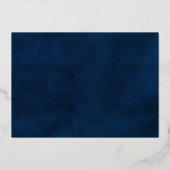 2 The Moon 2nd Birthday Photo 実在 箔招待状 (裏面)