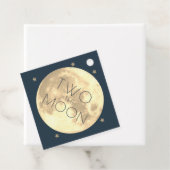 2 the Moon Boy 2nd Birthday Blue Thank You フェイバータグ (インサイチュ)