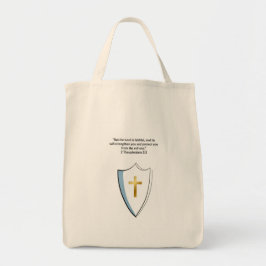 2 Thessalonians 3:3 Christian Gift Tote Bag トートバッグ