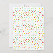 2-tii Fruit 2nd Birthday招待 招待状 (裏面)