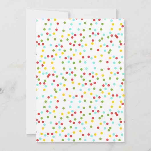 2-tii Fruit 2nd Birthday招待 招待状 (裏面)